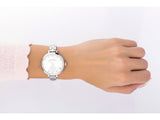 Marc Jacobs Sally Silver Dial Silver Stainless Steel Strap Watch for Women - MBM3362