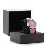 Gucci G Timeless Quartz Candy Pink Dial Pink Leather Strap Watch For Women - YA1264030