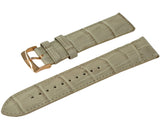 Emporio Armani Valente Analog Beige Dial Beige Leather Strap Watch For Men - AR1667