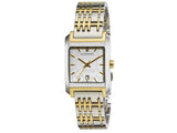 Burberry Nova Checked White Dial Two Tone Stainless Steel Strap Watch for Women - BU1573