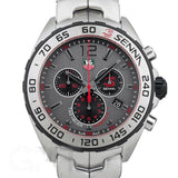 Tag Heuer Formula 1 Special Edition Chronograph Grey Dial Silver Steel Strap Watch for Men - CAZ1012.BA0883