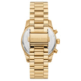 Michael Kors Janelle Quartz Gold Dial Gold Steel Strap Watch For Women - MK7381