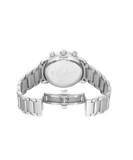 Calvin Klein City Chronograph White Dial Silver Steel Strap Watch for Men - K2G271Z6