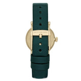 Marc Jacobs Baker Mini Green Dial Green Leather Strap Watch for Women - MBM1272