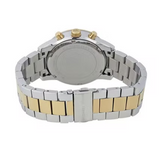 Michael Kors Ritz White Dial Two Tone Steel Strap Watch for Women - MK6474