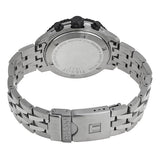 Tissot PRS 200 Grey Dial Chronograph Grey Dial Silver Steel Strap Watch For Men - T067.417.11.051.00