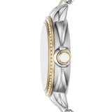 Emporio Armani Mia Quartz Mother of Pearl Dial Two Tone Steel Strap Watch For Women - AR11524