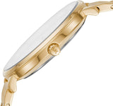 Michael Kors Pyper Quartz Gold Dial Gold Steel Strap Watch For Women - MK3898