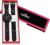 Tissot Supersport Chrono Giro D'Italia Black Dial Black Nylon Strap Watch for Men - T125.617.37.051.00