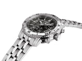 Tissot PRS 200 Grey Dial Chronograph Grey Dial Silver Steel Strap Watch For Men - T067.417.11.051.00