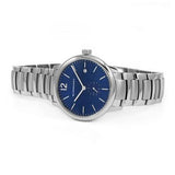 Burberry The Classic Blue Dial Silver Steel Strap Watch for Men - BU10007