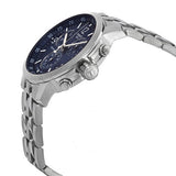 Tissot PRC 200 Chronograph Quartz Blue Dial Silver Steel Strap Watch For Men - T114.417.11.047.00