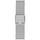 Guess Fame Diamonds Silver Dial Silver Mesh Bracelet Watch for Women - GW0508L1