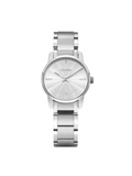 Calvin Klein City White Dial Silver Steel Strap Watch for Women - K2G23146