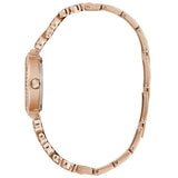 Guess Crystal Clear Rose Gold Dial Rose Gold Steel Strap Watch for Women - GW0470L3