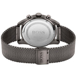 Hugo Boss Skymaster Grey Dial Grey Mesh Bracelet Watch for Men - 1513837