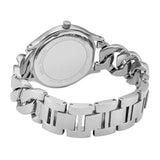 Michael Kors Runway Three-Hand Silver Dial Silver Steel Strap Watch for Women - MK7474