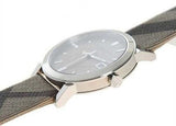 Burberry The City Nova Beige Dial Grey Leather Strap Watch for Women - BU9023