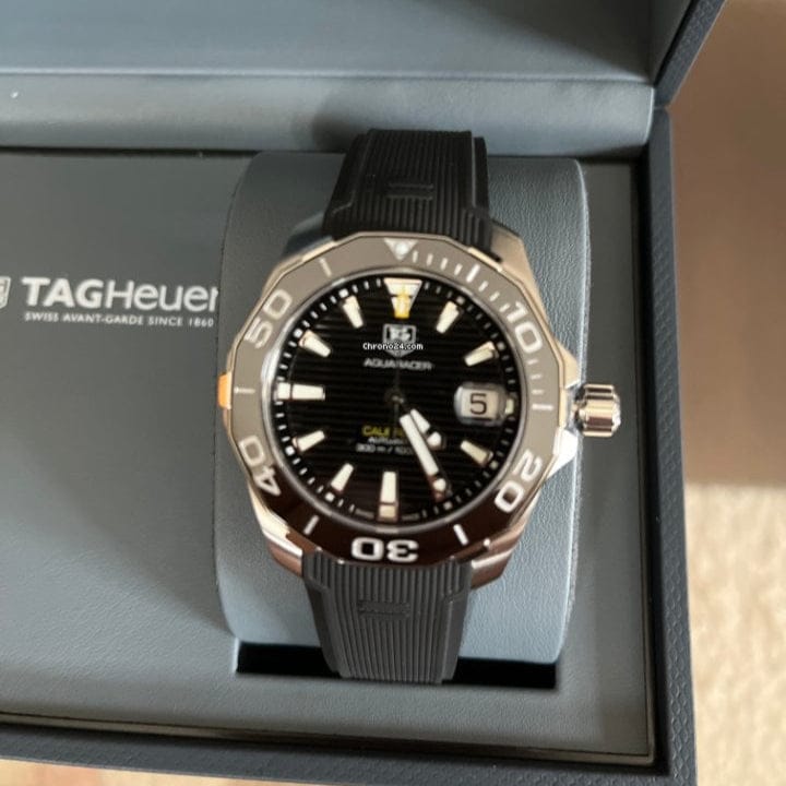 Tag Heuer Aquaracer Black Dial Watch for Men -  WAY211A.FT6151