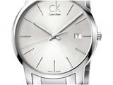 Calvin Klein City Silver Dial Silver Steel Strap Watch for Men - K2G2G146