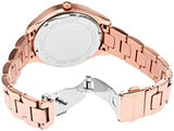 Michael Kors Lilane Quartz Rose Gold Dial Rose Gold Steel Strap Watch For Women - MK1068