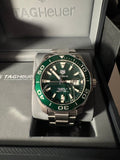 Tag Heuer Aquaracer Green Dial Watch for Men - WAY201S.BA0927