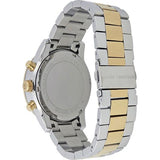 Michael Kors Ritz White Dial Two Tone Steel Strap Watch for Women - MK6474