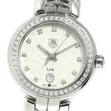 Tag Heuer Link Diamonds Silver Dial Silver Steel Strap Watch for Women - WAT1414.BA0954