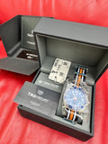 Tag Heuer Formula 1 Quartz Chronograph Blue Dial Two Tone NATO Strap Watch for Men - CAZ1010.FC8196