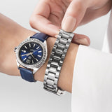 Tag Heuer Formula 1 Lady 2018 watch with blue strap and bracelet