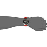 Tissot T Race Chronograph Black Dial Red Rubber Strap Watch for Men - T048.417.27.057.01