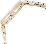 Tommy Hilfiger Angela Quartz White Dial Rose Gold Steel Strap Watch for Women - 1782124