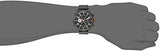 Tommy Hilfiger Trent Multifunction Black Dial Black Leather Strap Watch for Men - 1791136