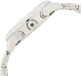 Guess Mini Sunrise Chronograph Quartz Silver Dial Silver Steel Strap Watch For Women - W0623L1