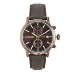 Maserati Epoca Chronograph Brown Dial Brown Leather Watch For Men - R8871618006