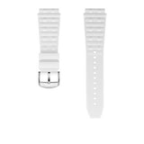 Breitling Super Chronomat Automatic 38 Origins Diamonds White Dial White Rubber Strap Watch for Women - R17356531G1S1