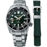 Seiko Prospex 140th Anniversary Limited Divers Green Dial Silver Steel Strap Watch For Men - SPB207J1