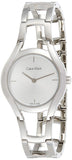 Calvin Klein Class White Dial Silver Steel Strap Watch for Women - K6R23126