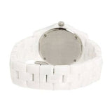 Marc Jacobs Marc White Dial White Ceramic Strap Watch for Women - MBM9500