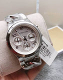 Michael Kors Runway Twist Silver Dial Silver Stainless Steel Strap Watch for Women - MK3149