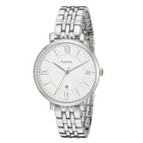 Fossil Jacqueline White Dial Silver Steel Strap Watch for Women - ES3920