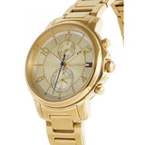 Tommy Hilfiger Claudia Gold Dial Gold Steel Strap Watch for Women - 1781821