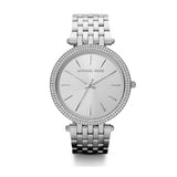 Michael Kors Darci Silver Dial Silver Steel Strap Watch for Women - MK3429