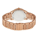 Michael Kors Slim Runway Rose Gold Dial Rose Gold Steel Strap Watch for Women - MK3197