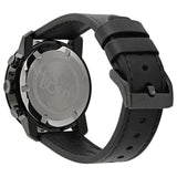 Movado Bold Fusion Black Dial Black Rubber Strap Watch for Men - 3600621