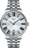 Tissot Carson Premium Quartz Silver Dial Silver Steel Strap Watch for Men - T122.417.11.033.00