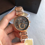 Michael Kors Sawyer Rose Gold Dial Rose Gold Steel Strap Watch for Women - MK6226