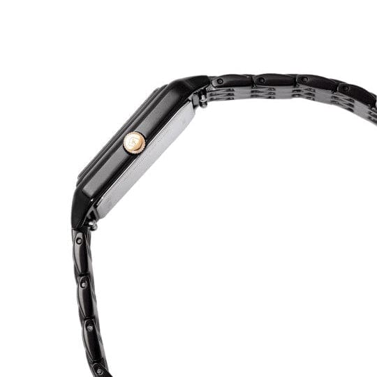 Fossil Raquel Black Dial Black Metal Bracelet Watch for Women - ES5385