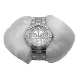 Guess Vista Diamonds Silver Dial Silver Steel Strap Watch for Women - W12080L1