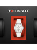 Tissot Seastar 1000 Quartz Mother of Pearl Dial White Rubber Strap Watch for Women - T120.210.17.116.00